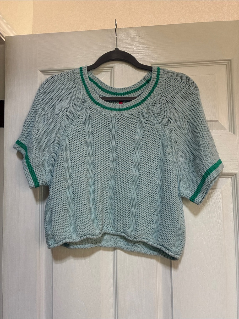 UNIONBAY Knit Sweater with Green Stripe